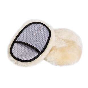 爱车之道洗车羊毛手套羊毛绒擦车手套汽车美容洗车用品短毛手套