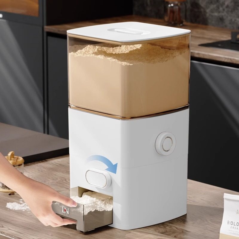 北杉智能面粉桶防虫防潮密封罐家用米桶装米缸大米收纳盒储米箱,厨房/烹饪用具,米桶/米缸,淘宝优惠券,粉丝福利购,淘宝优惠卷