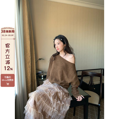 馨帮帮轻熟慵懒风斜肩