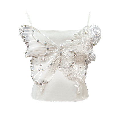 古旗皇重工原创刺绣吊带