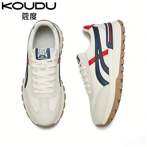 复古阿甘鞋男厚底增高透气