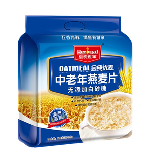 中老年600g袋装无蔗糖冲饮麦片