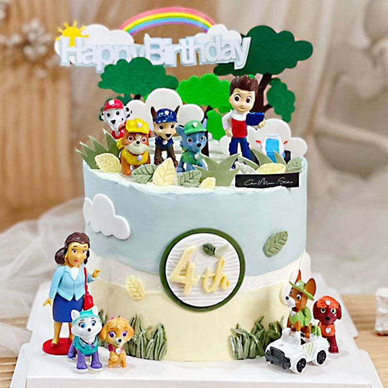 狗狗队长蛋糕装饰摆件网红男孩宝宝小狗狗儿童生日烘焙插件插牌,节庆用品/礼品,节日装扮用品,淘宝优惠券,粉丝福利购,淘宝优惠卷