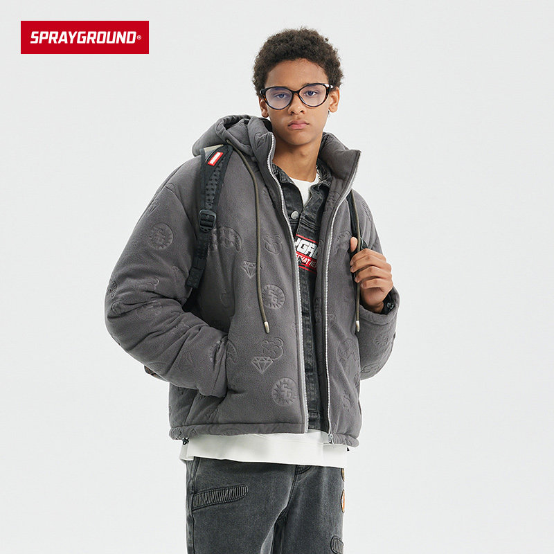 SprayGround羽绒服保暖抗寒