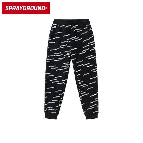 SprayGround冬季新品针织长裤女运动裤休闲裤男百搭通勤W0742104