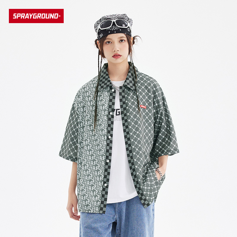 SprayGround宽松休闲情侣上衣