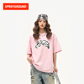 SprayGround鲨鱼嘴短袖 T恤男女印花2025夏季 防晒凉感宽松情侣tee