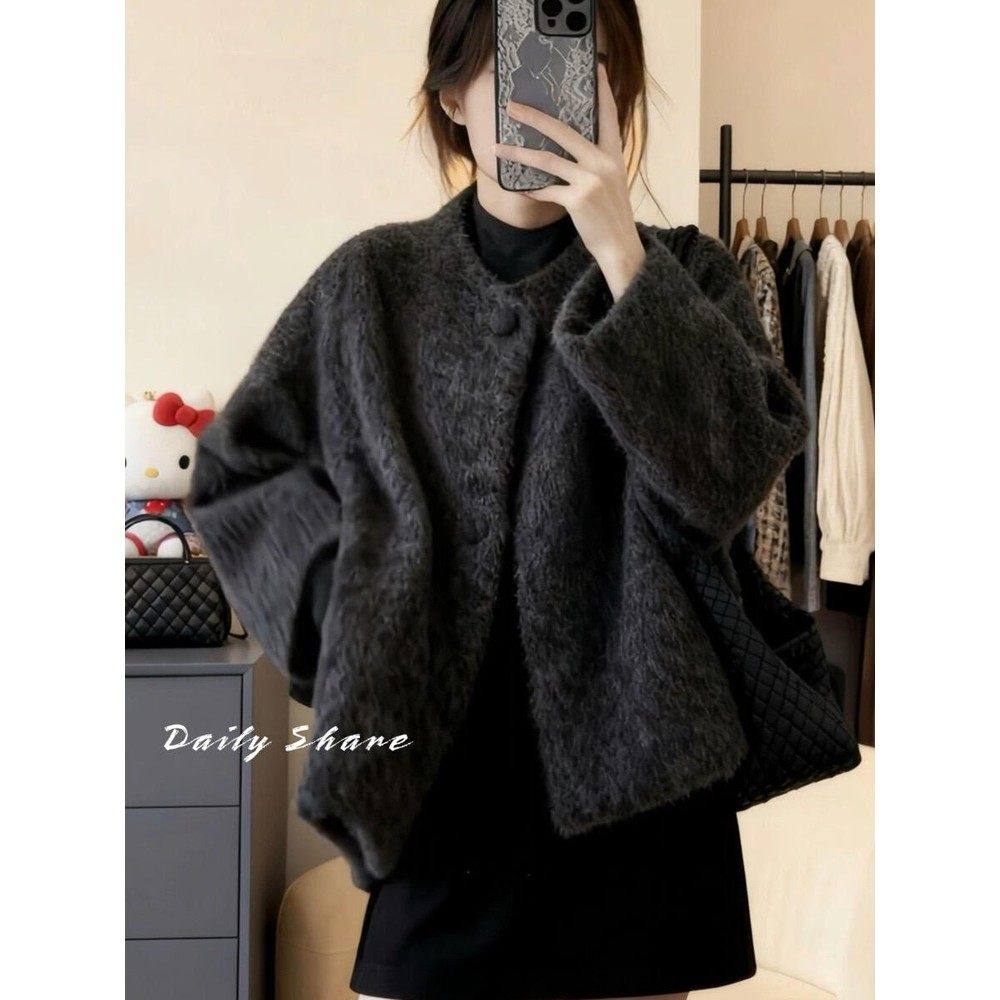 独特羊毛呢外套女秋冬2025初冬超火新款加厚小个子巨好看的羊毛绒,女装/女士精品,毛呢外套,淘宝优惠券,粉丝福利购,淘宝优惠卷
