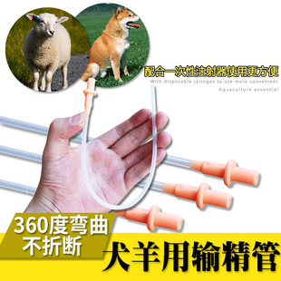狗用一次性输精管 羊犬用受精器宠物输精管枪狗用 羊用人工授精管