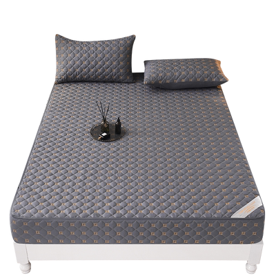 六面全包床笠单件加厚夹棉床垫套