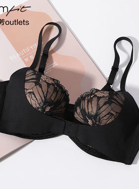【薄模杯】安莉芳官方奥莱大码内衣comfit大胸显小收副乳上托文胸