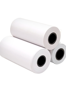 错题打印机专用高清热敏打印纸10年纸不干胶纸可以粘贴学生学习便携迷你标签纸打印纸标贴图片57mm纸长效保存