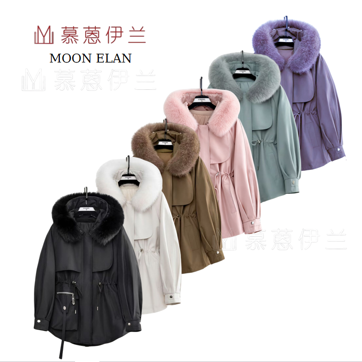 万人迷皮草派克服狐狸毛领内胆可拆卸,女装/女士精品,派克服,淘宝优惠券,粉丝福利购,淘宝优惠卷