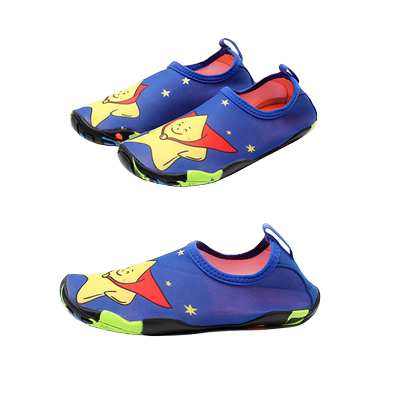 防滑软底运动风幼儿园地板袜鞋