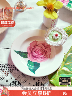 Emma Bridgewater餐盘玫瑰人生家用陶瓷盘创意餐具emmabrigewater