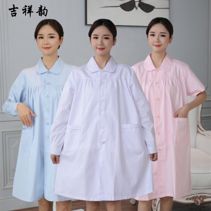 护士孕妇服短袖长袖冬夏装医生服工作服药店口腔美容师宽松版医院