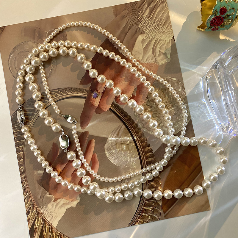 HYACINTH施家珍珠正圆项链女