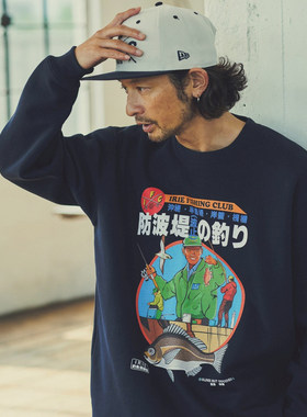 IFC OLDIES BUT GOODIES CREW潮服卫衣钓鱼服休闲保暖IFAW25-038