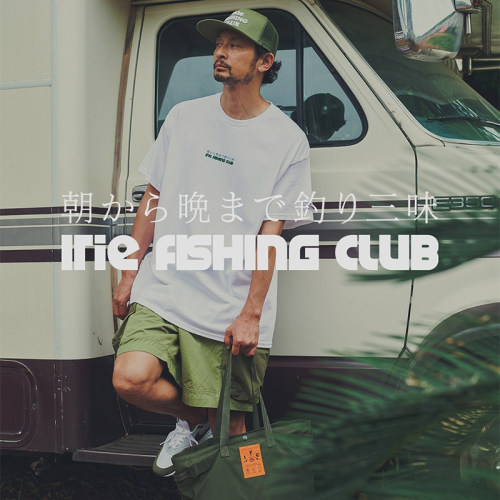 日本进口IFC ENJOY FISHING TEE户外路亚潮流短袖T恤IFSS24-062
