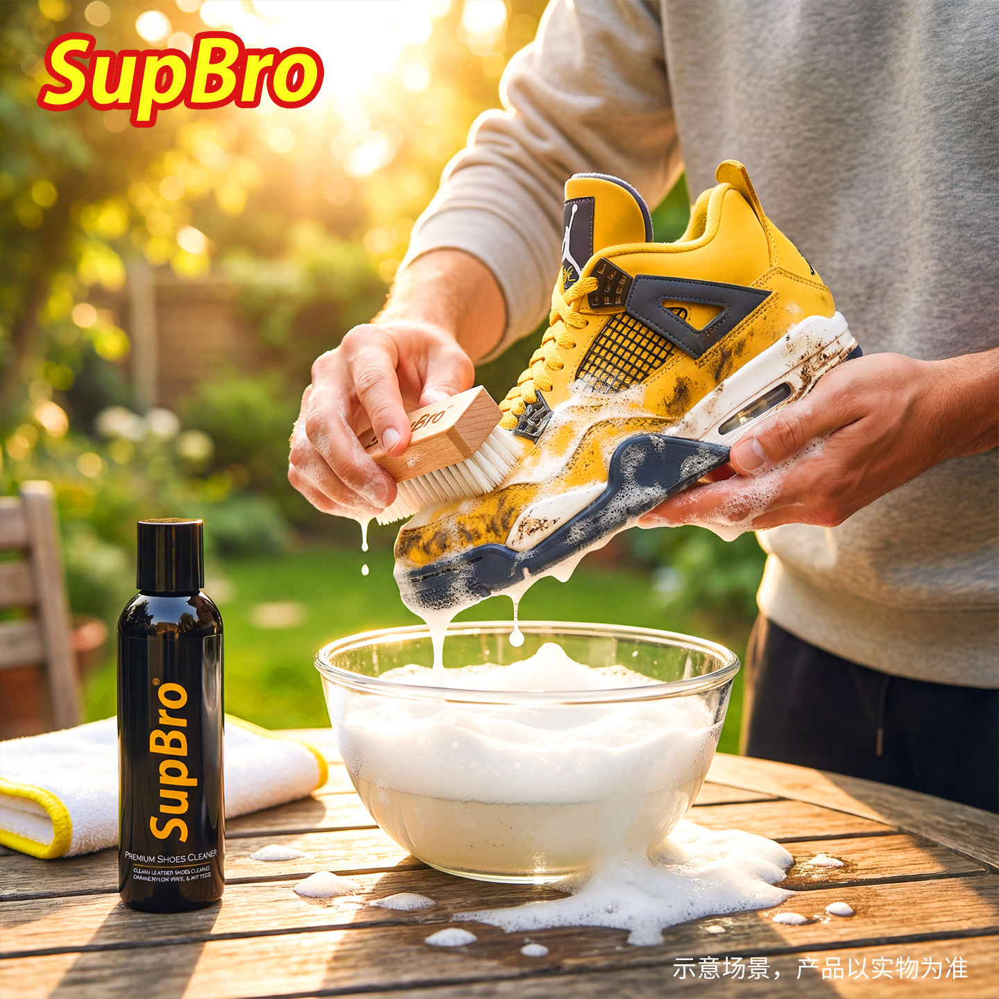 supbro洗鞋专用液球鞋运动鞋白鞋清洗小白刷鞋清洁剂擦鞋去污鞋子