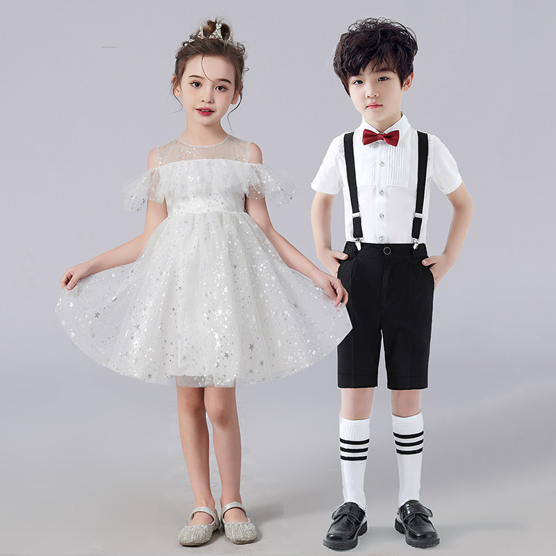 六一儿童唱蓬蓬裙纱裙男童背带裤小学生朗诵表演服装,童装/婴儿装/亲子装,儿童演出服,淘宝优惠券,粉丝福利购,淘宝优惠卷