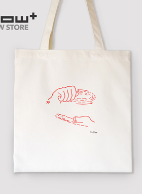 HOWstore Antibiotico Design印第安手语文艺购物袋环保袋