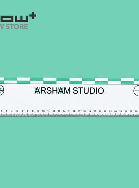 HOWstore 昊美术馆Daniel Arsham未来考古艺术刻度尺子30cm文具