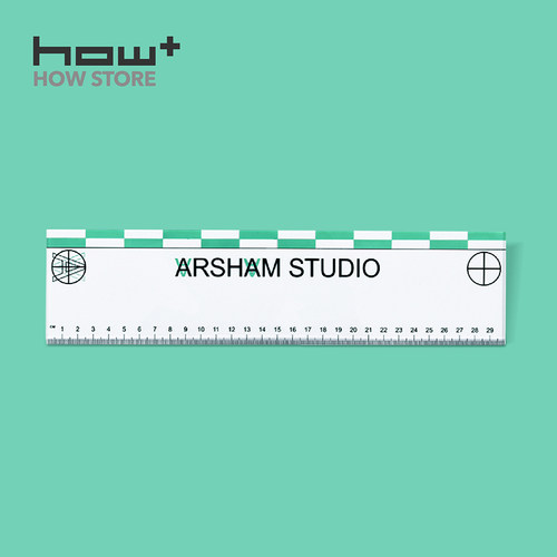 HOWstore 昊美术馆Daniel Arsham未来考古艺术刻度尺子30cm文具 - 封面