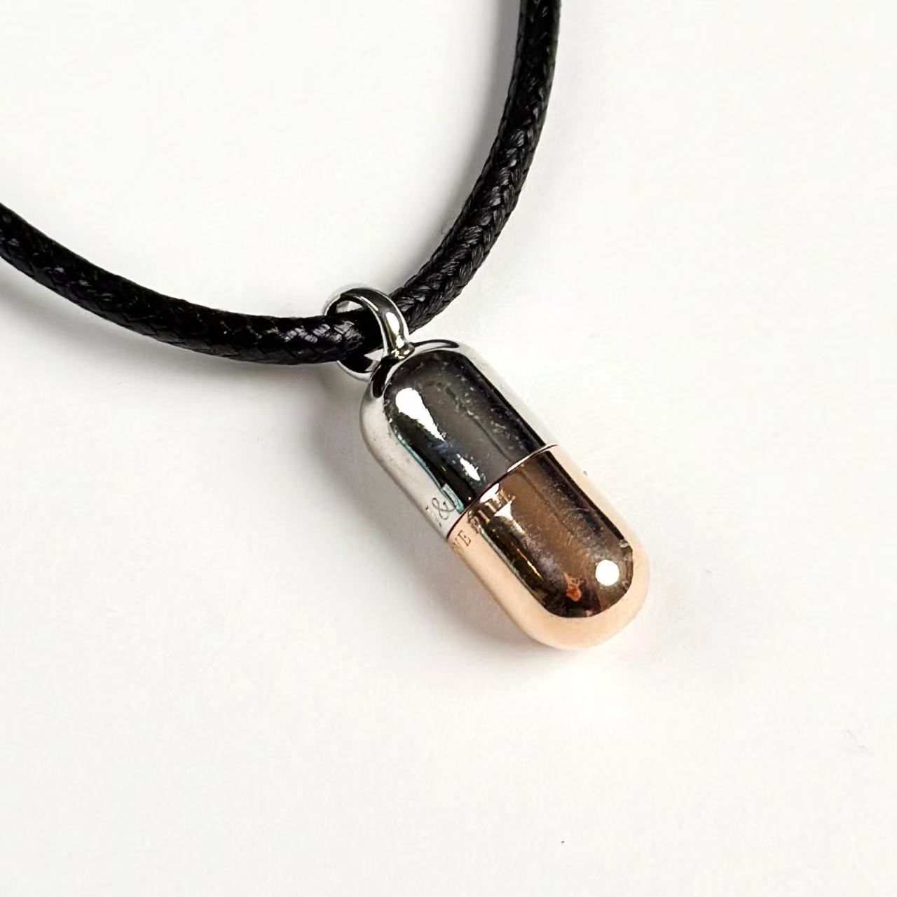 今晶J&J天然钻石项链爱情胶囊男女款吊坠首饰原创潮流设计