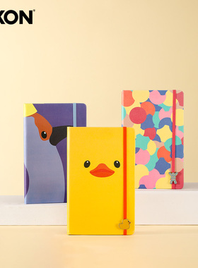 HOWstore 霍夫曼艺术家联名款手账记事笔记本绑带PU封面