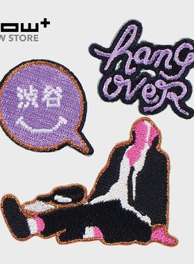 HOWstore UTAMARO × MARK’S 限定款刺绣贴布贴补丁装饰潮流