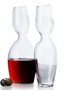 HOWstore 努德Nude水晶玻璃葡萄酒分酒器异型红酒醒酒器