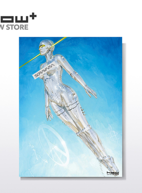 HOWstore x 昊美术馆空山基展览限定艺术海报悬浮机械姬潮流装饰