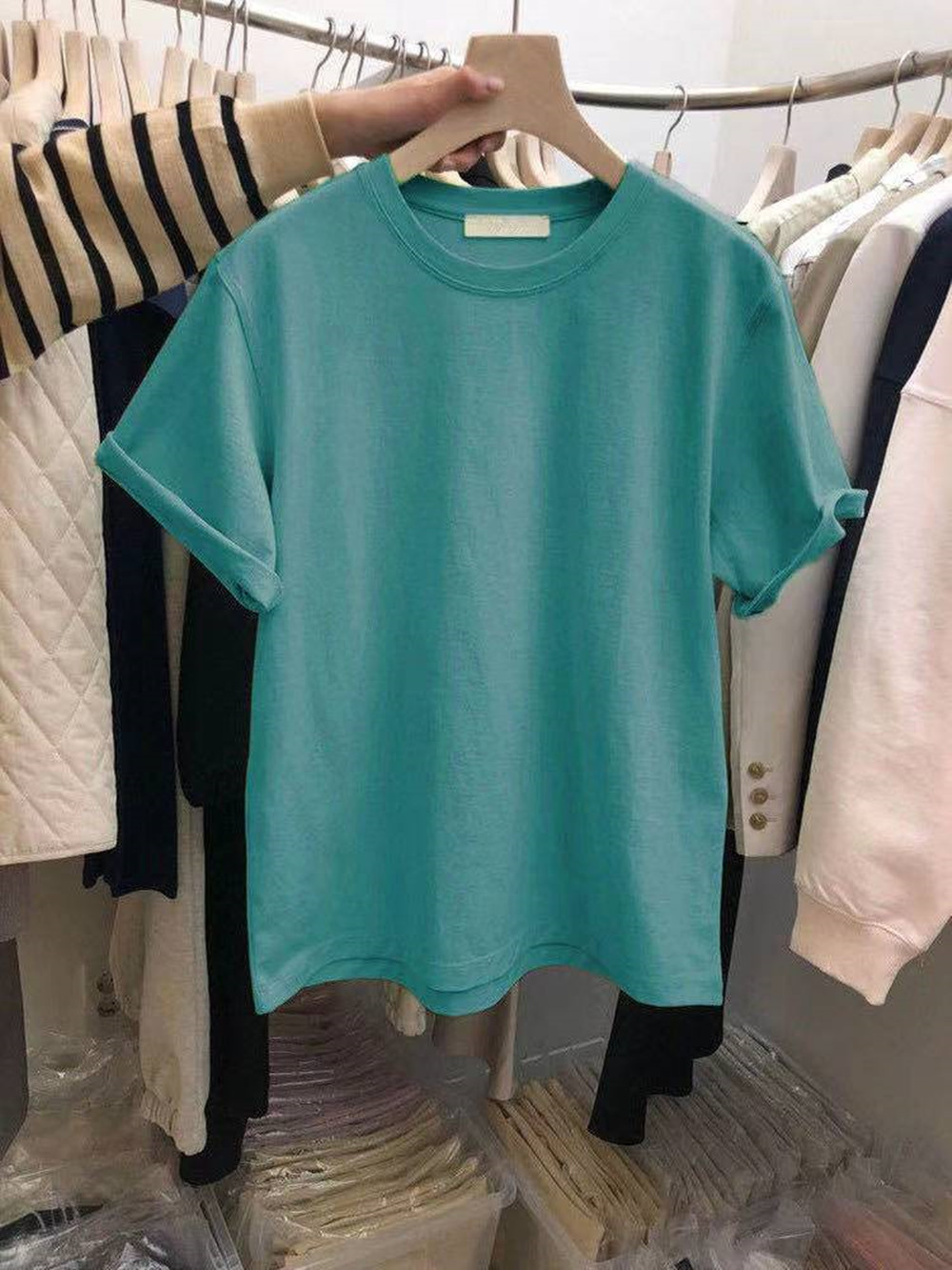 ins超火短袖t恤新款潮韩版宽松