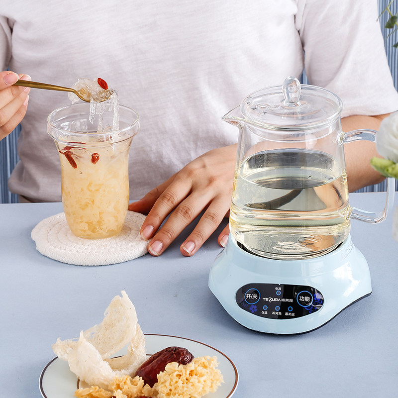 特莱雅全自动迷你炖燕窝隔水炖盅家用养生壶多功能加厚玻璃茶壶|msdalam kategori peralatan dapur, kesihatan/kesihatan/Ubat atau periuk - dari Buy2taobao.com untuk memberikan perkhidmatan ejen Taobao profesional membeli