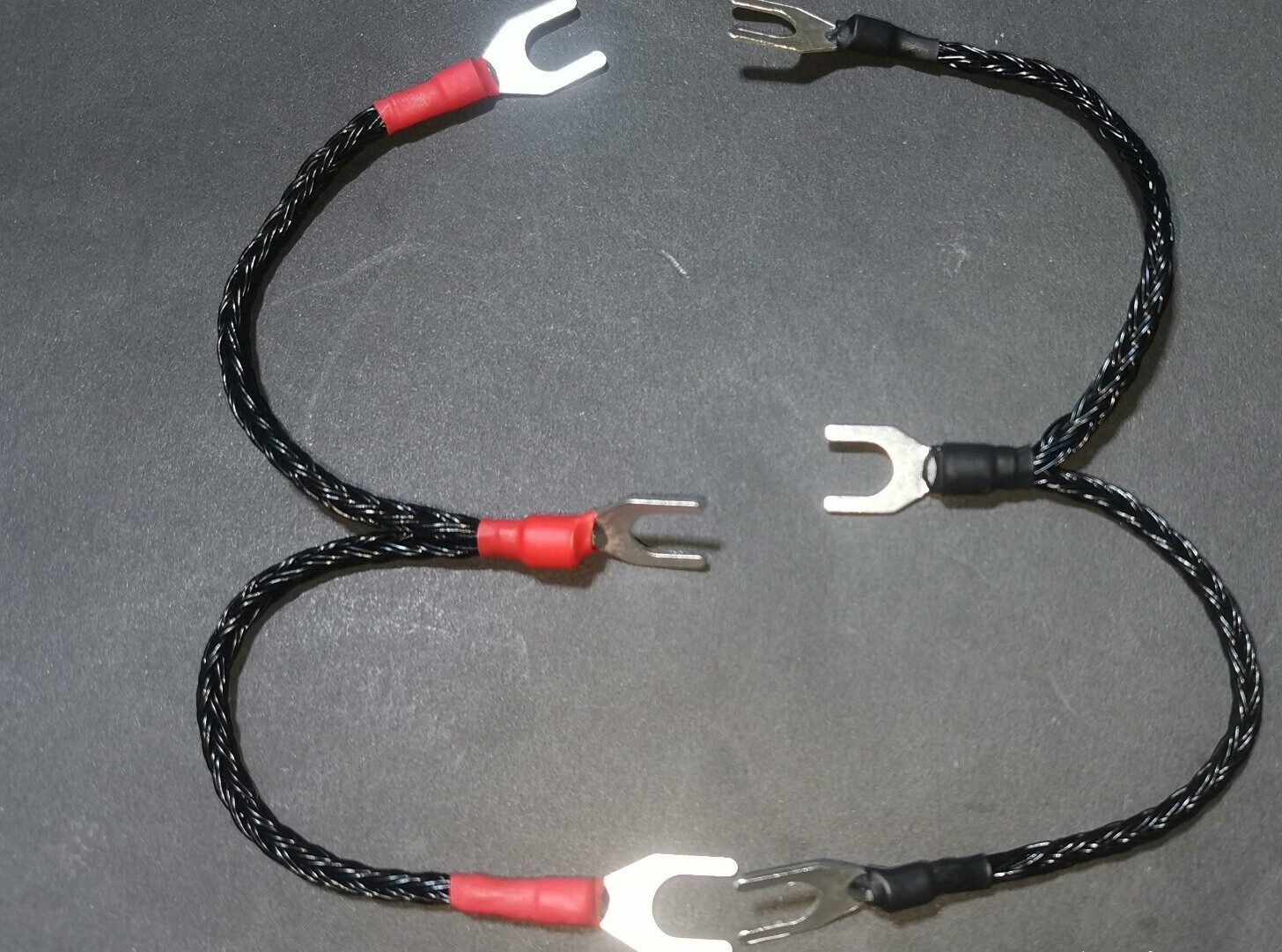 4根装纯银版英国 斯奔达三分频系列音箱跳线 桥接线