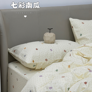 韩版清新床套床垫保护罩韩式全棉夹棉绗缝床笠三件套四件套防尘罩