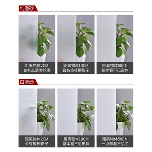 磨砂玻璃贴纸透光不透明卫u生间窗户防走光防窥R贴膜浴室厕所防窥