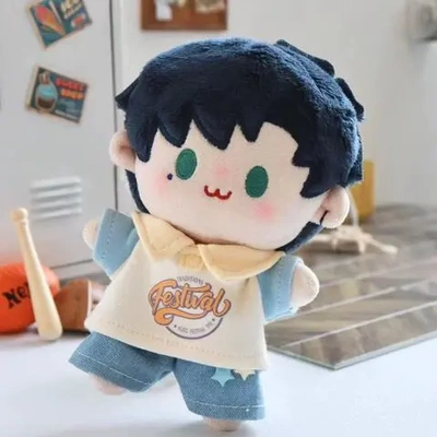 玩偶【系列替换装无棉花娃娃15cm10cm】现货属性美式衣服复古