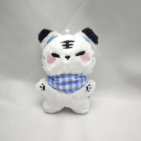 EN元JAY玩偶娃娃朴毛绒训simmunge沈朴伦载祯成星综梁钥匙扣挂件