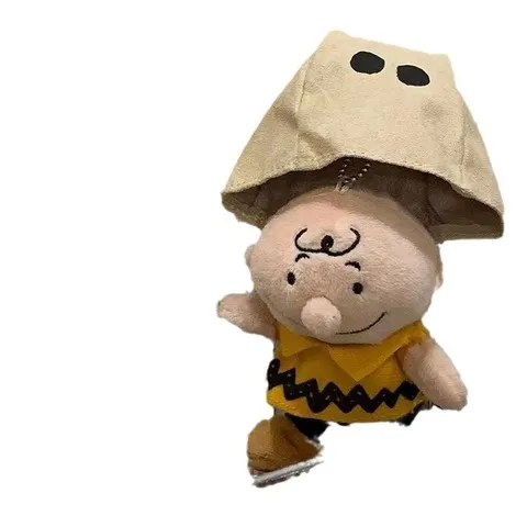 纸袋包包玩具snoopy毛绒公仔挂饰钥匙扣史努比娃娃玩偶迷你小挂件