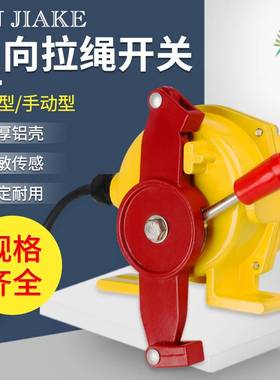 双向拉绳开关HFKLT2-IIKLT2-IIXLLS-11皮带运输机紧急急停开关