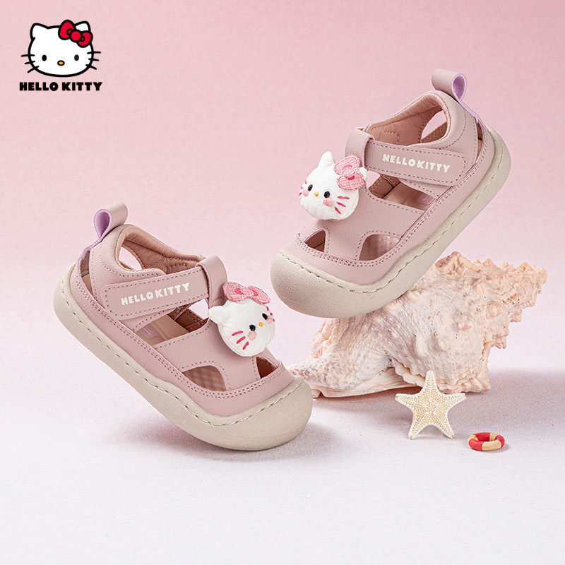 hellokitty凯蒂猫童鞋儿童凉鞋夏季2026新款沙滩鞋女童运动单鞋