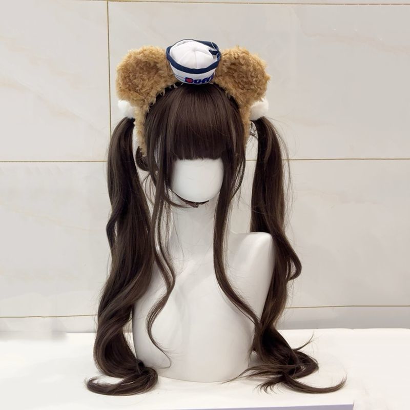 假发女全头套长款80cm卷