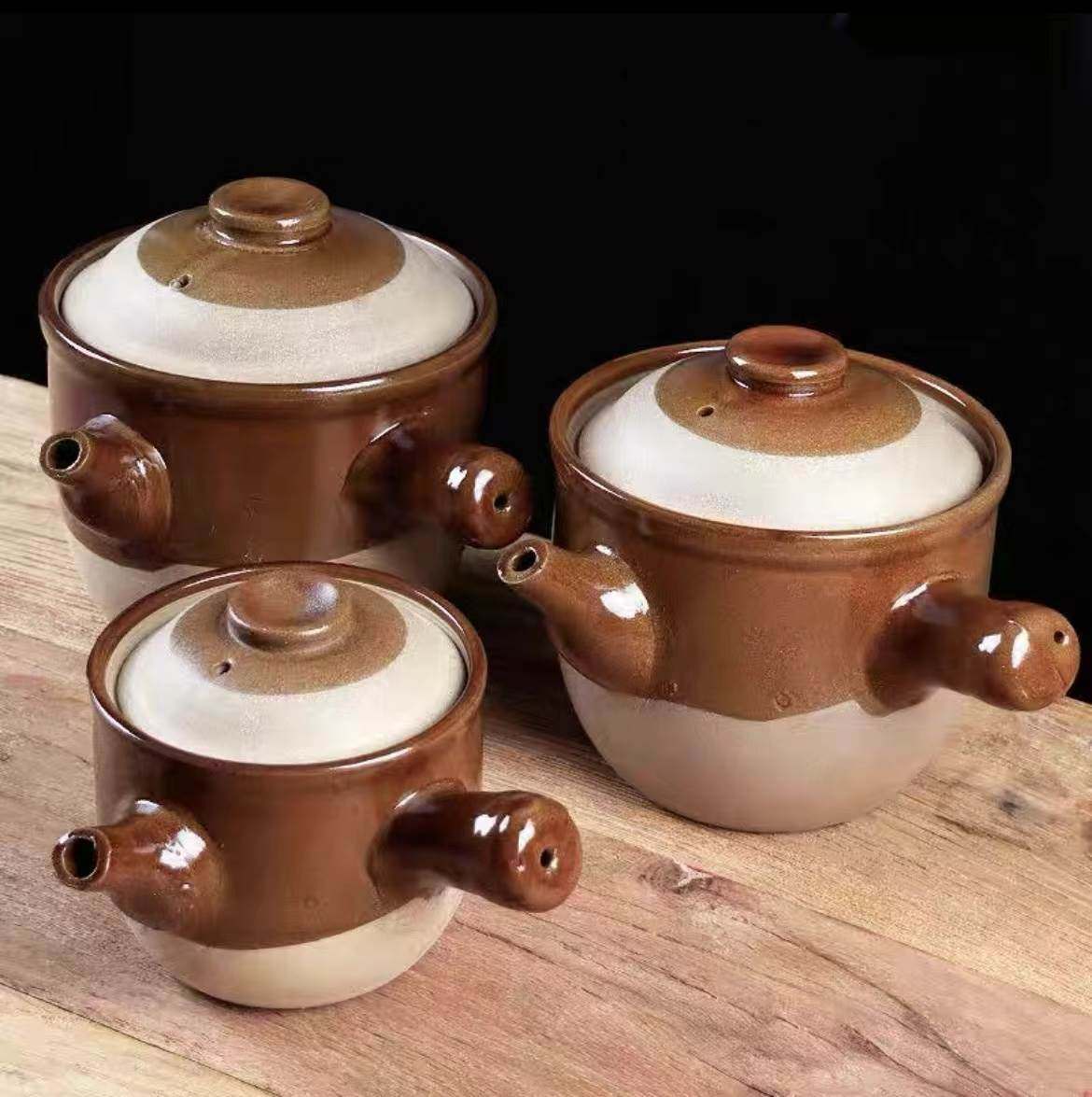 熬药瓦罐中药砂锅熬药煲专用煮药老式土砂锅药罐家用熬药沙罐煎锅