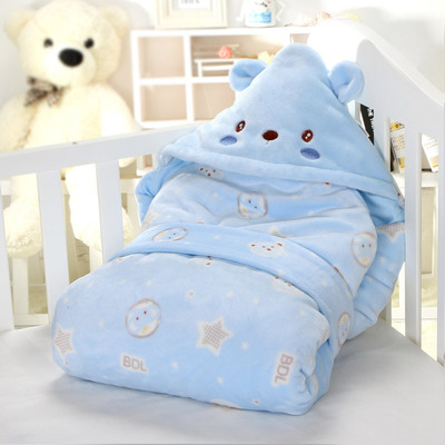 包被婴儿初生新生儿抱被厚冬