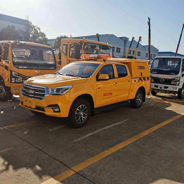 市政工程抗洪险救援车 四轮驱动排涝救险车 皮卡式排水抢险车