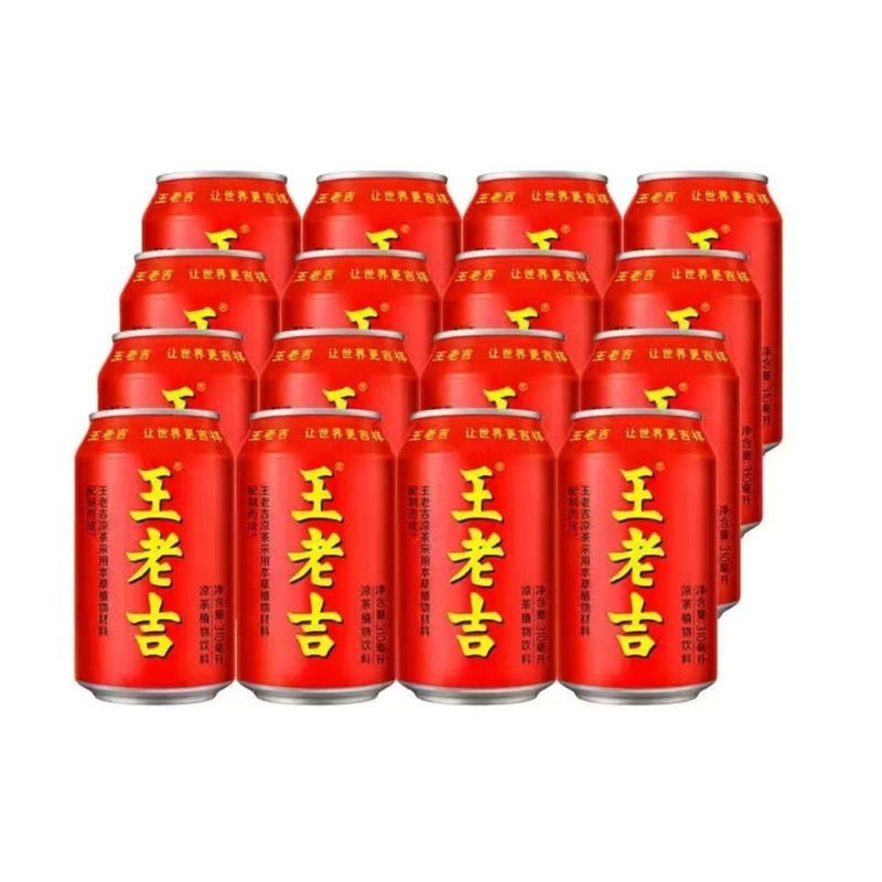 王老吉凉茶310ml*24罐凉茶植物饮料春节送礼饮料