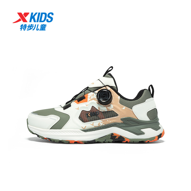 【商场同款】特步童鞋秋季新款儿童软底潮流男童户外鞋大童运动鞋