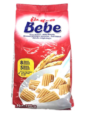 ULKER优客Bebe宝贝牛奶饼干190g/400g营养土耳其原装进口零食包邮